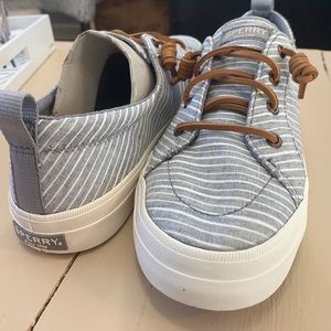 Grey Striped Sperry